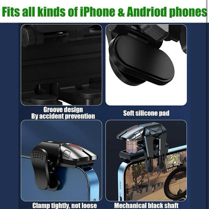 Mobile Game Controller Mobile Game Trigger - 6 fingers for iPhone & Android