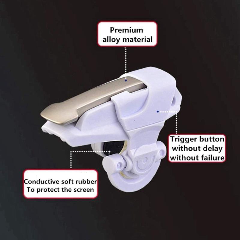 Mobile Controller 4 Fingers Mobile Game Trigger for iPhone & Android