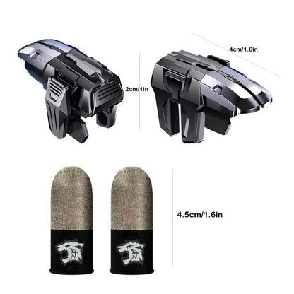 Game Controller Trigger, Mobile Phone Controller, 6 Fingers Trigger