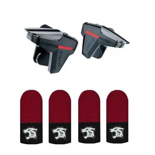 Mobile Controller 4 Fingers Mobile Game Trigger for iPhone & Android